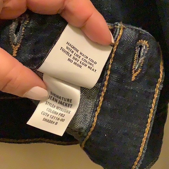 hudson signature jean jacket